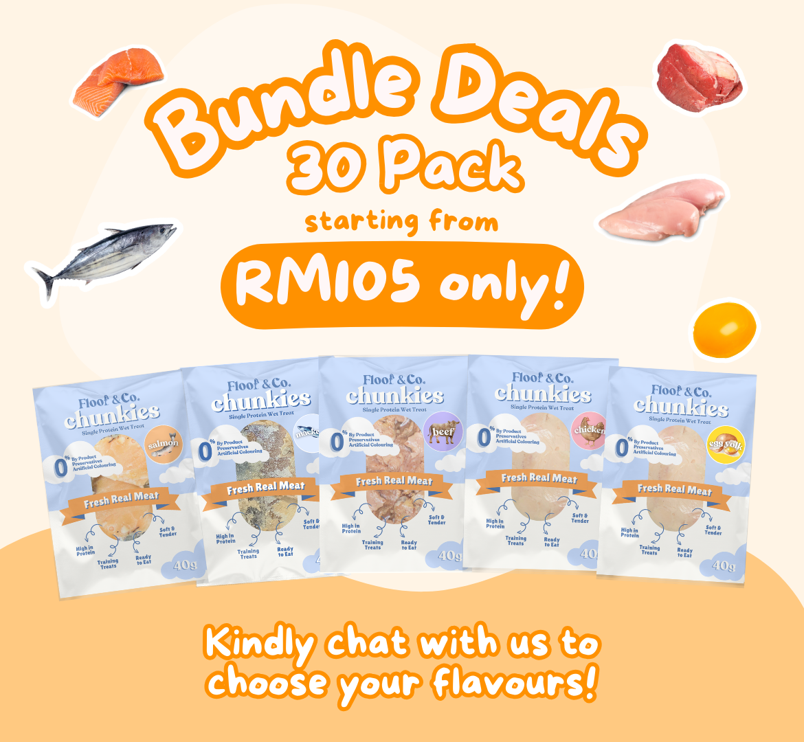 Chunkies 30 Pack Bundle Deals! 1.2kg