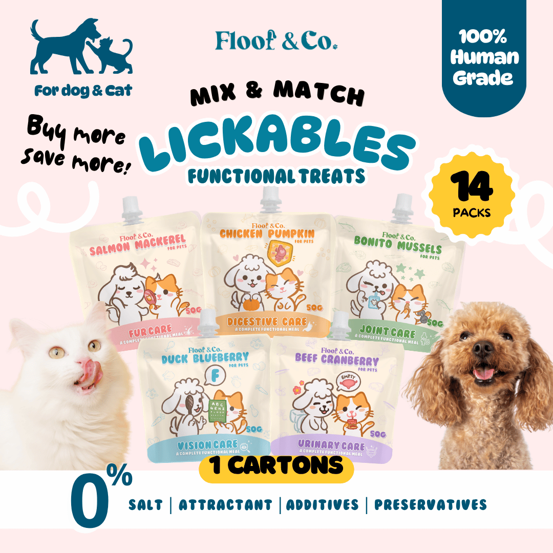 Lickables Series - 14 Pack (1 Carton) - Complete Meals For Cats & Dogs