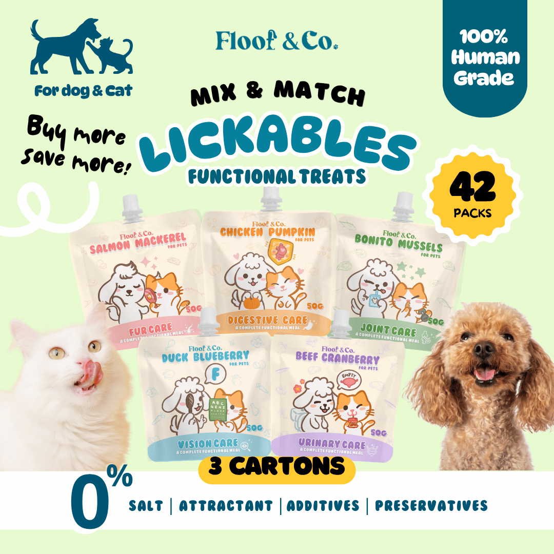 Lickables Series - 42 Pack (3 Carton) - Complete Meals For Cats & Dogs