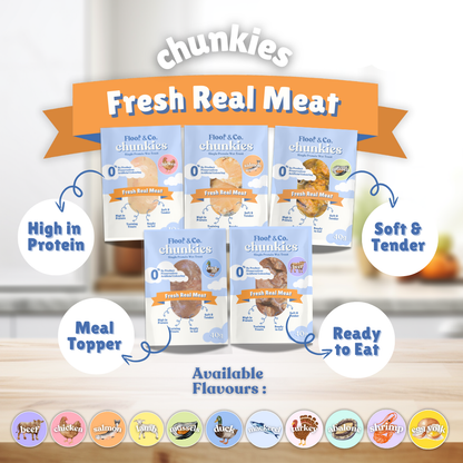 Chunkies - Single Protein Wet Treats 40g