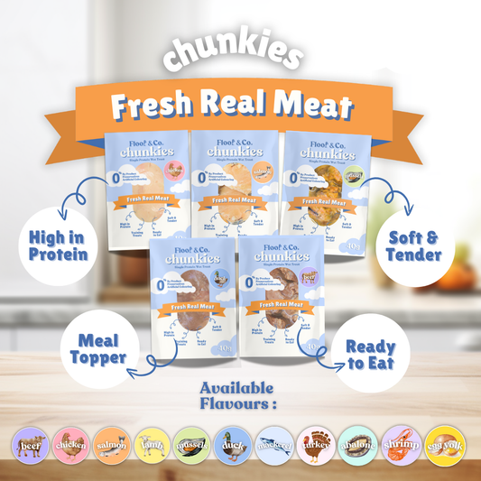 Chunkies - Single Protein Wet Treats 40g