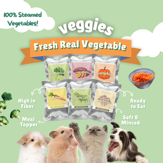 Veggies - Single Steamed Vegetables 20g