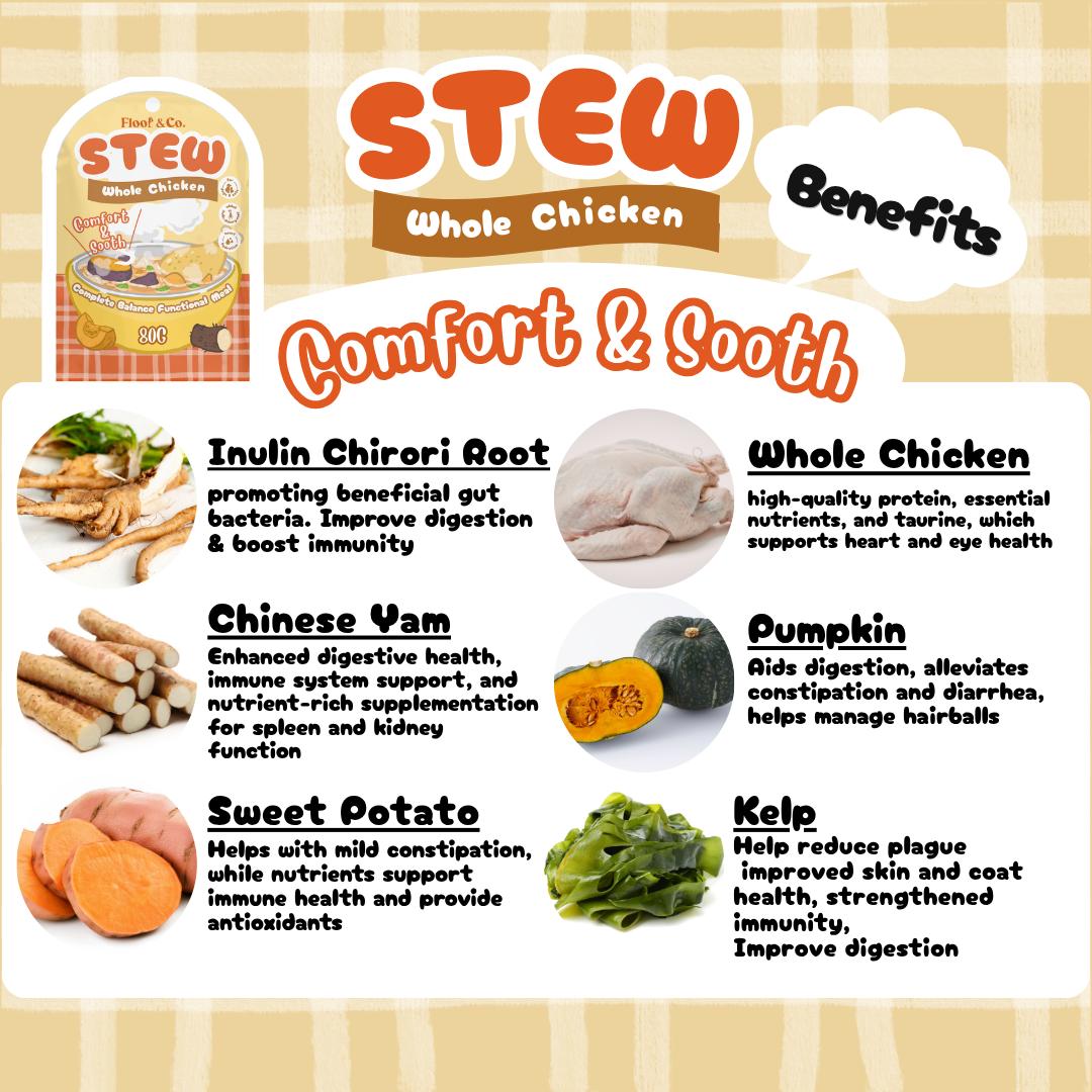 Stew Series - 70 Pack Bundle (5 Carton) - Complete Meals For Cats & Dogs