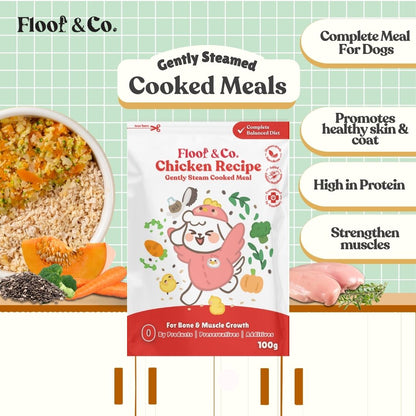 Dog Cooked Meals - Single Pack 100g