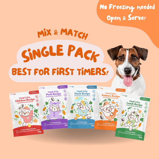 Dog Cooked Meals - Single Pack 100g